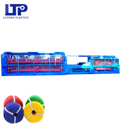 China Plastic Rope 3 Or 4 Strands Rope Twisting Machine Double Twisted Double Rope Making Machine for sale