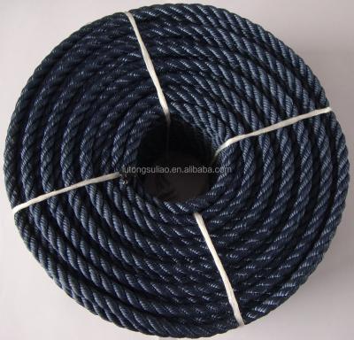 China Black PET 30mm Polyester PET Rope for sale