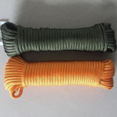 China Outdoor Accessories Factory Price 100ft Nylon 550 Parachute Cord Ropes , Many Color Rope for sale