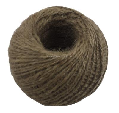 China High Quality Natural Jute 2mm Jute Twine Rope for sale