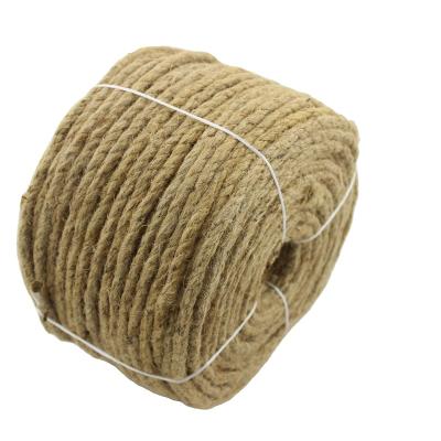 China 3 Strand Biodegradable Jute Rope Twisted Jute Rope for sale