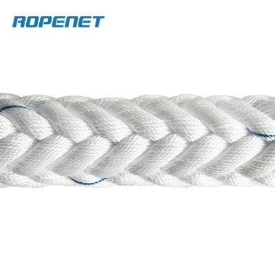 China Mooring line. Tow Line ROPENET High Tenacity Polyester Mooring Rope 48mm 12 Strand for sale