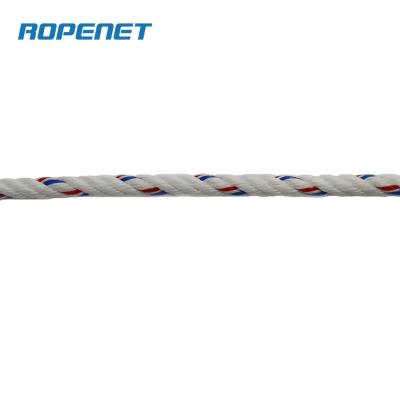 China ROPENET Economic High Tensile Fishing And Aquaculture Use 4 Strands PP Rope for sale