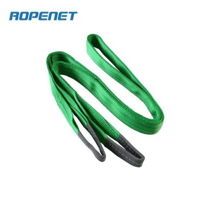 China ROPENET 2 Ton Heavy Lifting Polyester Webbing Sling CE Certification for sale