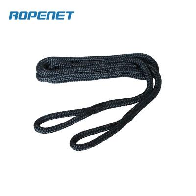 China UV-stabilized Easy To Splice Sinks In Polyester Marine Double Braided Water Use ROPENET Rope for sale