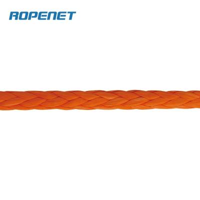 China Good resistance ROPENET UV CANOE R12 are 12 strand single braided rope for sale