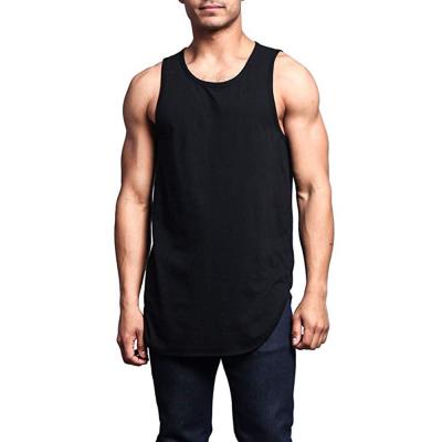 China 2022 New QUICK DRY Custom Cotton Training Gym Mens Smooth Tank Tops 100% Tank Top for sale