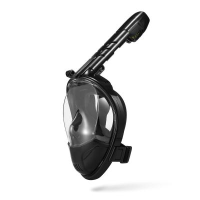 China 2022 Hot Selling 180 Wide View Amazon Full Face Mask Snorkel Dry Diving Mask for sale