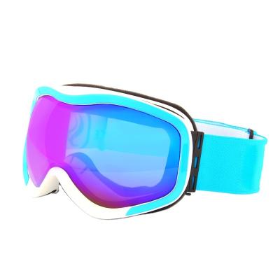 China New Designer UV400 400 UV Anti-Fog Adults Ski Goggles Custom Made For Sale for sale