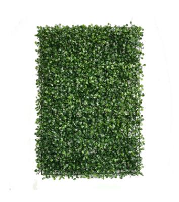 China Minimalist Expanding Follaje Faux Boxwood Wall Panels Faux Ivy Privacy Fence for sale