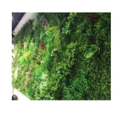 China Minimalist Artificial Boxwood Panels Fence Greenery Panel Home Garden Decoration for sale