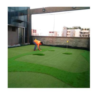 China Cheap Artificial Golf Field Lawn Grass Carpet For Golf Place Flooring Turf for sale