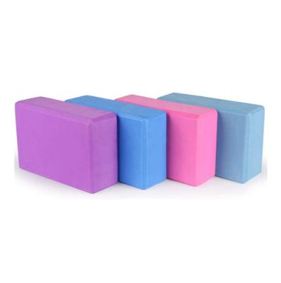 China Durable Comfortable High Density Eva Foam Yoga Brick Lightweight Yoga Block for sale