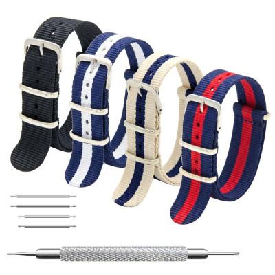 China Sliver Wholesale NATO Strap Watch, 18mm, 20mm, 22mm, 24mm NATO Strap for sale