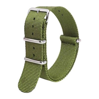 China High Quality 2018 Sliver NATO Strap Custom Watch, 18mm, 20mm, 22mm, 24mm NATO Strap for sale