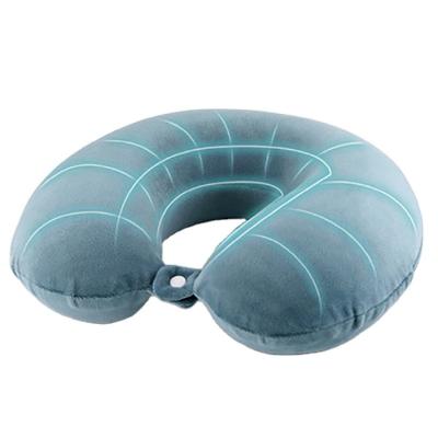 China 2022 Amazon Air Permeable Direct Travel Pillow Comfortable Memory Foam U Shaped Pillow for sale