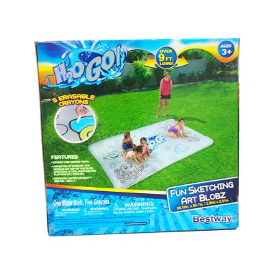 China Custom Outdoor Toys China Fashion Family Waterbed Safety Game Swimming Interactive Waterbed for sale