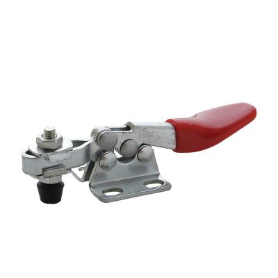 China Low Price Heavy Duty Industrial 201A Hand Tool Clamp 201 With Steel Galvanized Adjustable Horizontal Toggle Clamp for sale