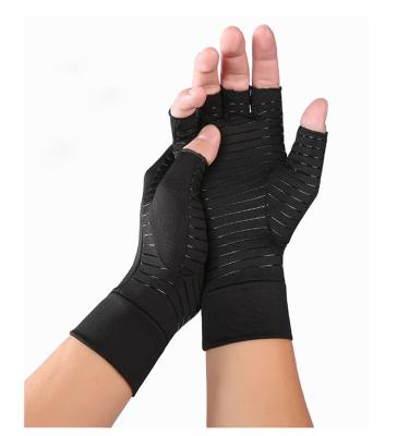 China Eco-Friendly Compression Arthritis With Non-Slip Silicone Gel Open Finger For Wrist Support Arthritic Joint Pain Relief for sale