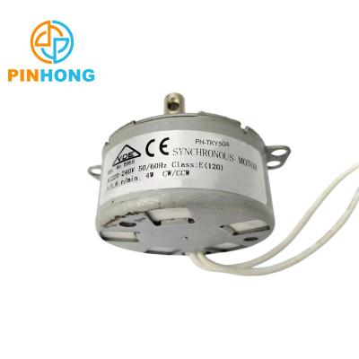 China Explosion-proof HOT salehot selling ty50 4w synchronous motor AC 12v 24v 110v 220v cw high quality CCW for electric fireplace en venta