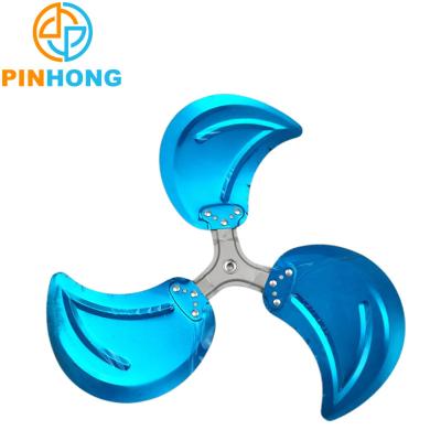 China HOT SALE Car Fan Spare Parts Metal Plastic AS ABS PP Electric Fan 3 Aluminum Blades For Pedestal Stand Fan for sale