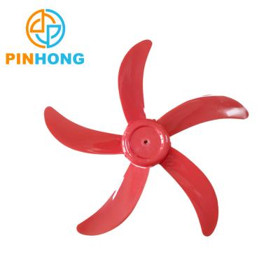 China 18 INCH Metal Plastic Car Fan Spare Parts AS ABS PP Electric Fan 5 Blades For Pedestal Stand Fan for sale