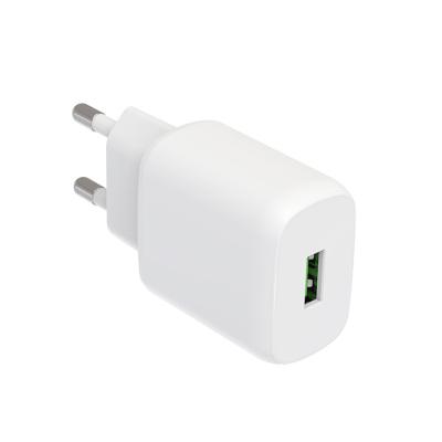 China Mobile Phone OEM&ODM 1XUSB Port 18W QC 30 Quick Charger For All Mobile Phones for sale