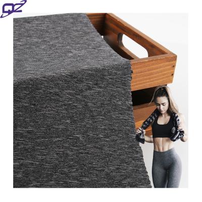 China Sporty Anti Pill Good Elastane Bulkhead Cationic Style Tank Top 88/12 Poly Spandex Knit Fabric For Active Pants Joggers Gaiters Sports Corset for sale