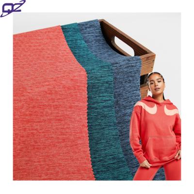 China Anti Pill Breathable Knitted Jacquard Stretch Fabric 94% Polyester 6% Cationic Spandex For Sports Fitness Corset Hoodies Tops T-Shirts for sale