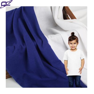 China Eco-friendly Anti Pill Super Soft Antibacterial Weft Knit Single Tank Top 50 Cotton 50 Modal Fabric For Baby Kids Clothing T-shirt Underwear for sale