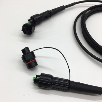 China Outdoor Mini SC/APC Optitap Connector To LC Cable H Optitap CPRI Patch Cord for sale