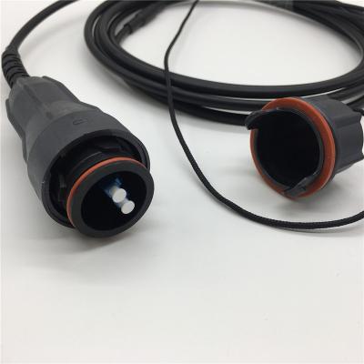 China Ip67 Outdoor LC Outdoor Jumper Fiber To Outdoor Compatible Fiber Optic Patch Cord Fullaxs Connector Cable Assemblies With Antenna for sale