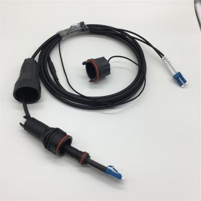 China ArmouredCPRI Tube Outdoor Seamless Fullaxs Fiber Optic Patch Cord for sale