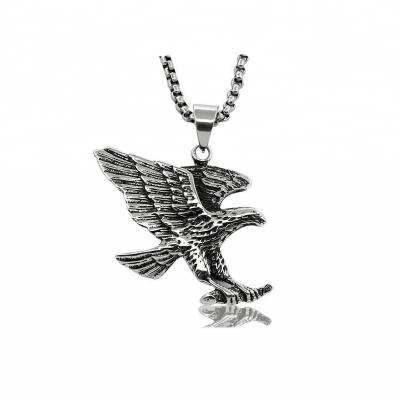 China Hot Selling Amazon Eagle Eagle Pendant Punk Hot Selling Men's Stainless Steel For Gift for sale