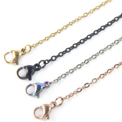 China TRENDY High Quality Necklace Stainless Steel O Shape Chains For Men And Women for sale