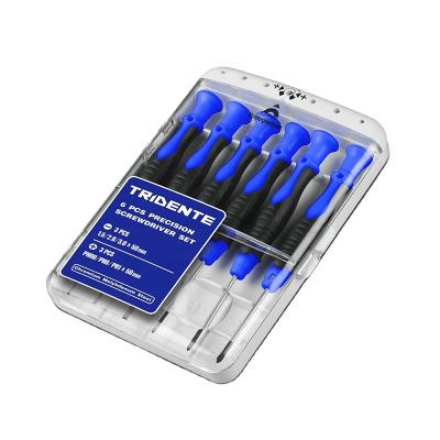 China 6 Pcs 50mm Multiple Precision Magnetic Screwdriver Set For Mobile Phone And Laptop Repair for sale