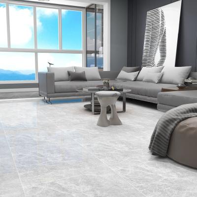 China Marble Glazed Metallic Look Gray Polished Glazed Porcelain Floor Tiles China Living Room Tiles for sale