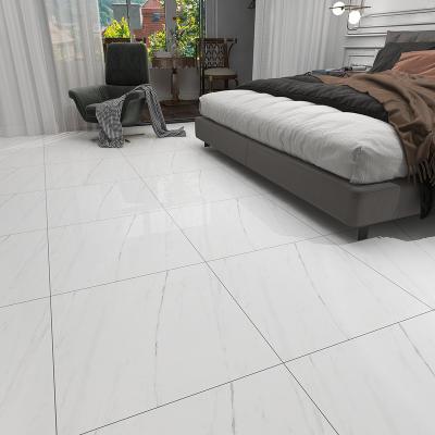 China Glazed Metallic Tiles GNT 600x600 Square Full Polished Glazed Marble Tiles For Bedroom for sale