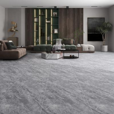 China Glazed Metallic Living Room Gray Porcelanato Polished Porcelain Floor High Gloss Tiles Tiles 600x1200 for sale