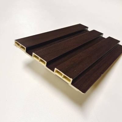 China Modern POGOR Interior Decoration 3D PVC Fluted Panels For Bathroom Wall Cladding for sale