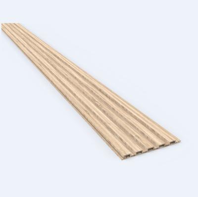 China Free Sample Customized Wholesale Durable Eco - Friendly Size Flooring Accessories Skirting PVC Material Wood Baseboard Molding for sale