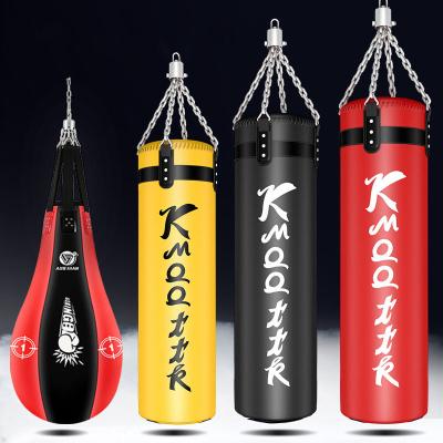 China High Quality PU Strength Training Punching Bag Fitness Hanging Hanging Punchbag for sale