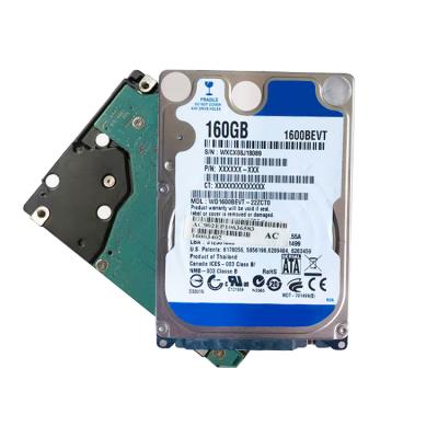 China Hdd promotion sale laptop hdd outer casing 160gb used hard disk drive for sale