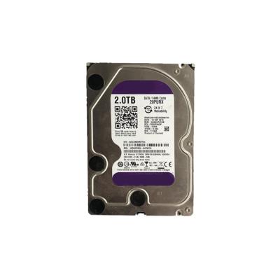 China External Hdd 2TB Hard Disk Drive Purple Used 2000GB Hard Disk Cctv Monitor for sale