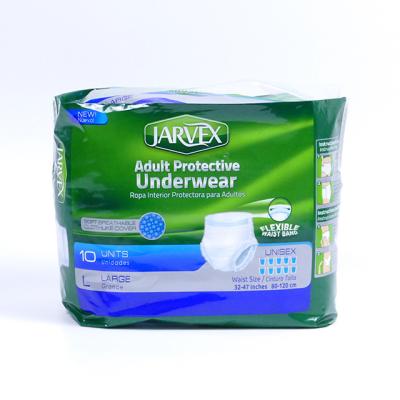 China Wholesaler High Quality Plain Weave L Breathable Super Soft Absorbent Disposable Underwear Adult Diaper for sale