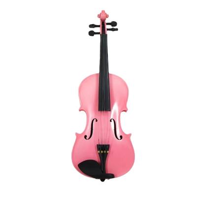 China Plywood factory direct sales beginner rose violin for sale