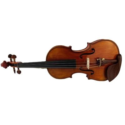 China High End Handmade Italian Fir 4/4 Oil Painting Style Violin High Quality for sale