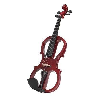 China On its thirty-one 4/4 factory specializes in the production of red electronic violins for sale