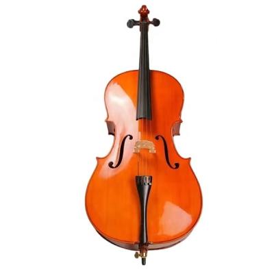 China Flawless Factory Plywood Cheap Handmade Cello Beginners for sale