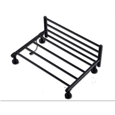 China HEATED Guarantee Dryness Towel Good Warmer Machine Rail Swing Heated Towel Rack Electric Heating Towel Rack for sale